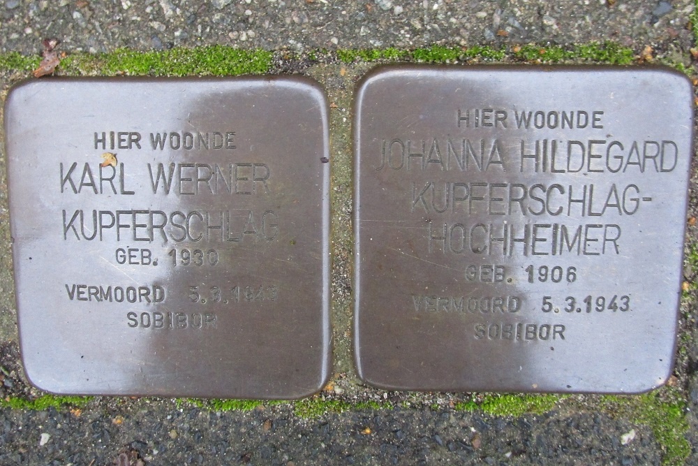 Stolpersteine Professor Pullelaan 9 #3