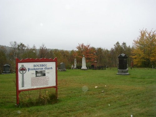 Oorlogsgraven van het Gemenebest Bocabec Cemetery #1