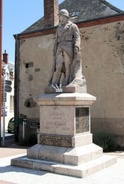 Oorlogsmonument Sainte-Svre-sur-Indre