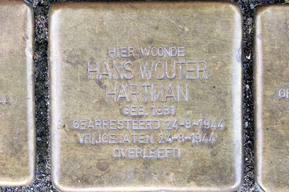 Stolpersteine Vondelstraat 180 #3