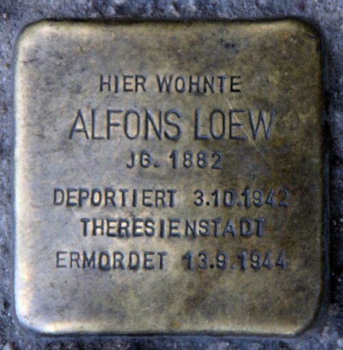 Stolpersteine Danziger Strae 28