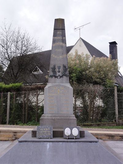 Oorlogsmonument Warncourt