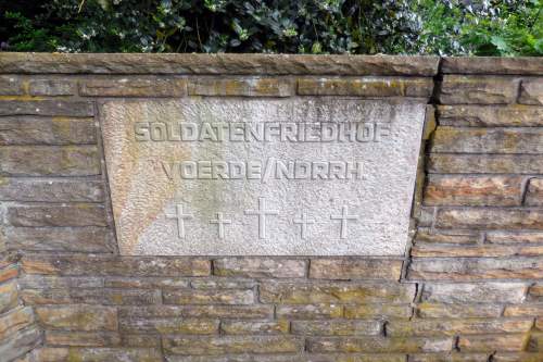 German War Cemetery Voerde