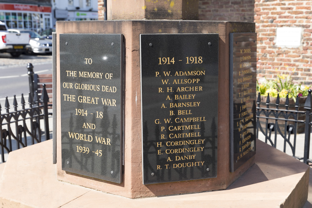 Oorlogsmonument Yarm #3