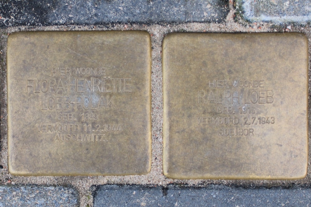 Stolpersteine Obrechtstraat 81