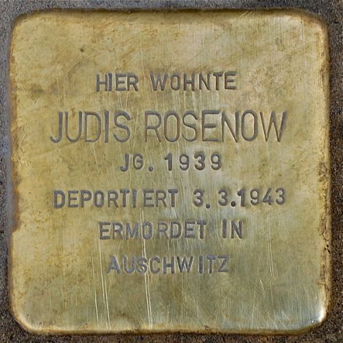 Stolpersteine Knaackstrae 34 #5