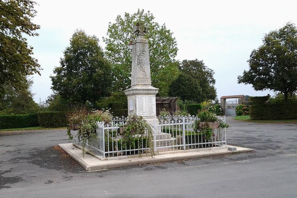 Oorlogsmonument Arcomps