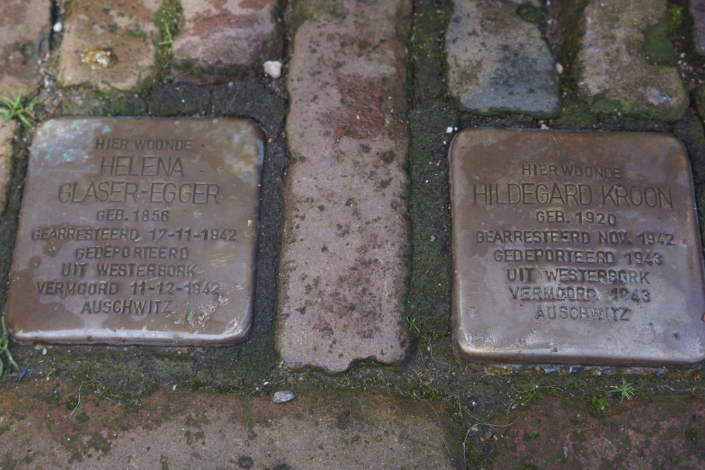 Stolpersteine Stikke Hezelstraat 41 (voorheen nr. 94) #1