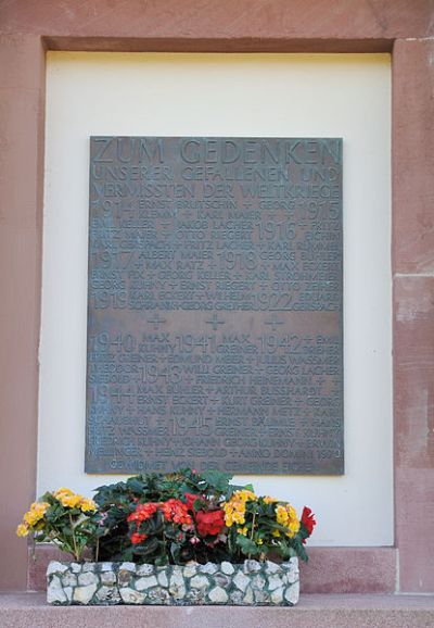 Oorlogsmonument Eichen