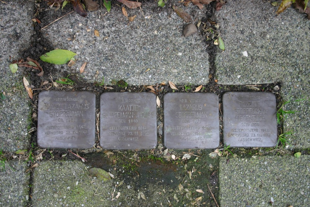 Stolpersteine Burgemeester Reijndersstraat 86 #1