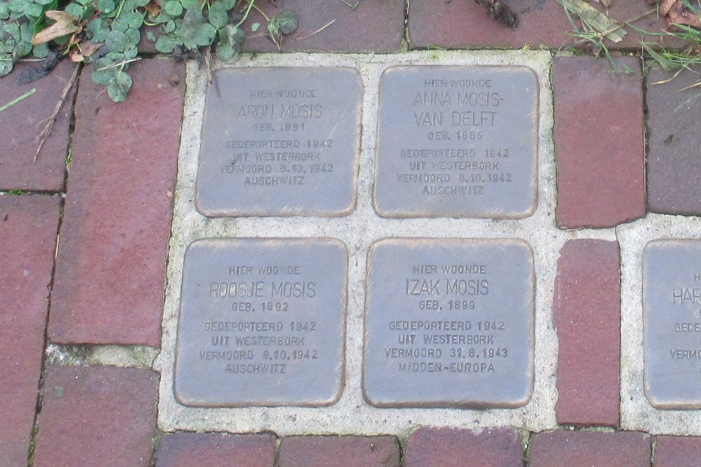 Stolpersteine Rolderstraat 92 #2