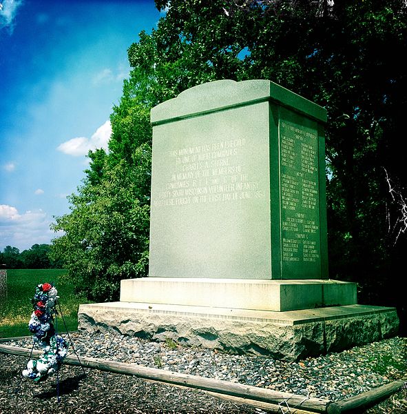 Monument 36th Wisconsin Volunteer Infantry #1