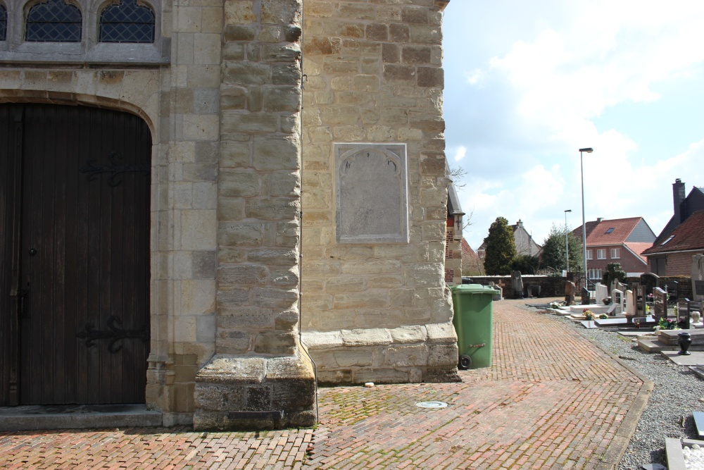 Commemorative Plate First World War Vloerzegem