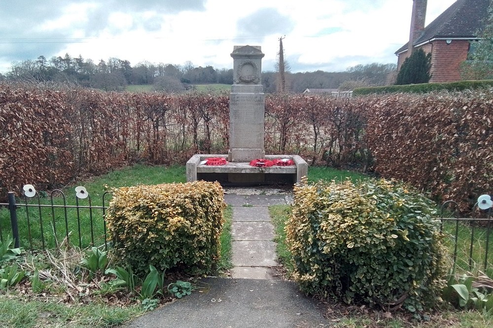 War Memorial Wivelsfield Green #1
