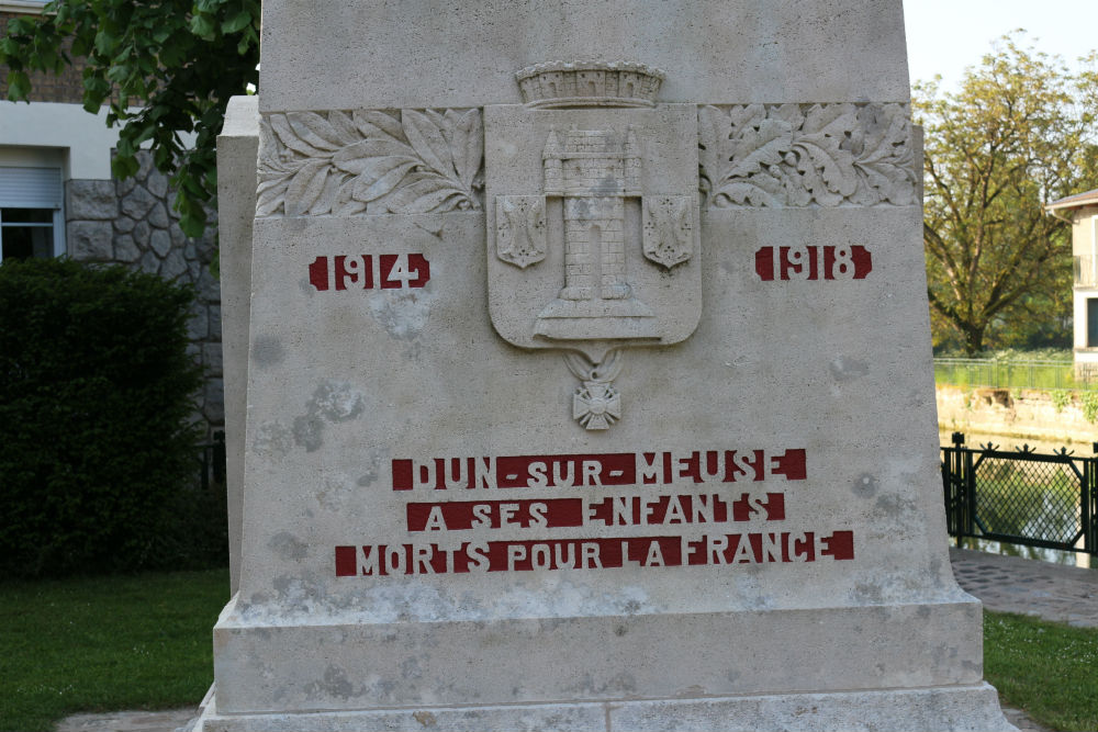 Oorlogsmonument Dun-sur-Meuse #4