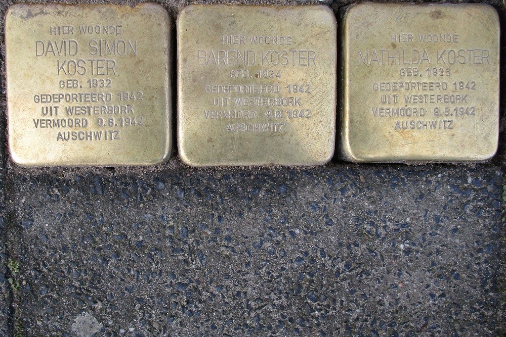 Stolpersteine Burgemeester Hofmanplein 67A #3