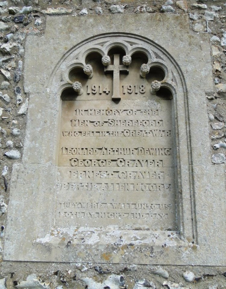 World War I Memorial Shereford #1