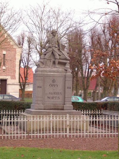 Oorlogsmonument Oppy