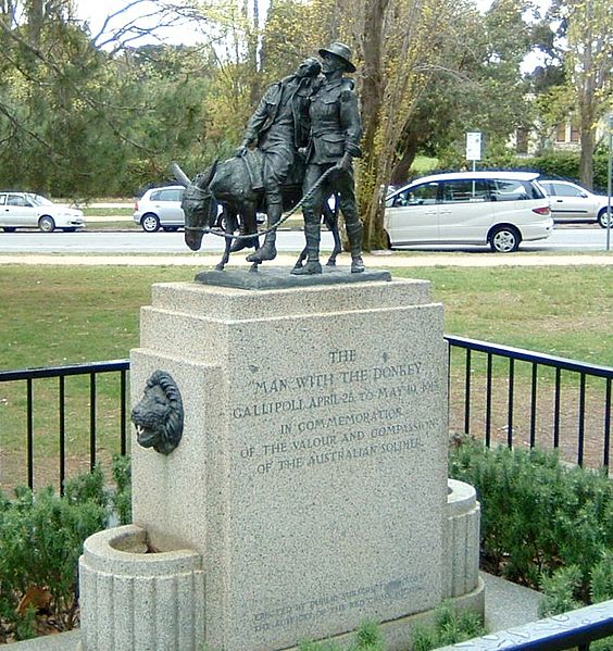 Monument Private John Simpson en zijn Kleine Ezel #1