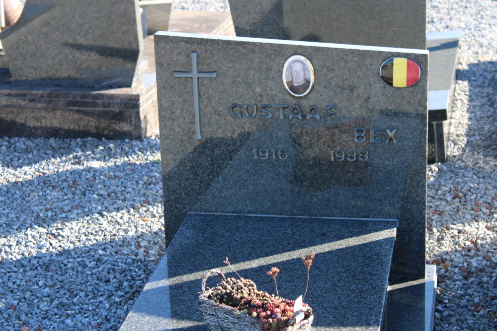 Belgische Graven Oudstrijders Rummen Begraafplaats #3