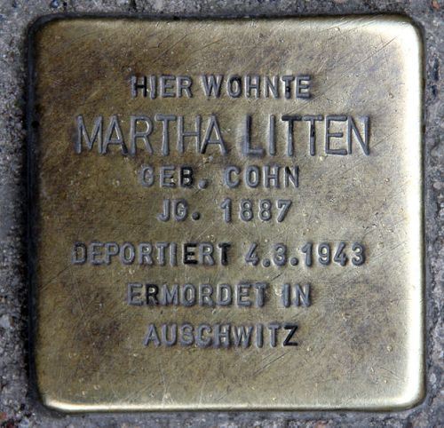 Stolpersteine Grünberger Straße 43 #2