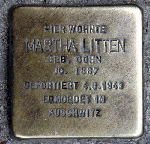 Stolpersteine Grnberger Strae 43 #2