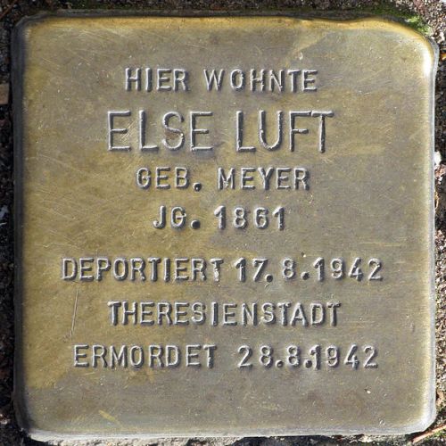 Stolpersteine Brunnenstrae 41 #3