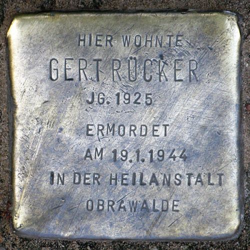 Stolperstein Ritterstrae 99 #1