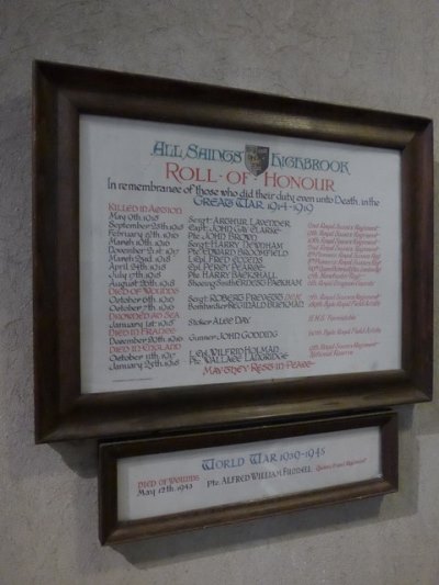 War Memorial All Saints Church