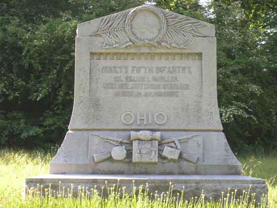 95th Ohio Infantry (Union) Monument #1