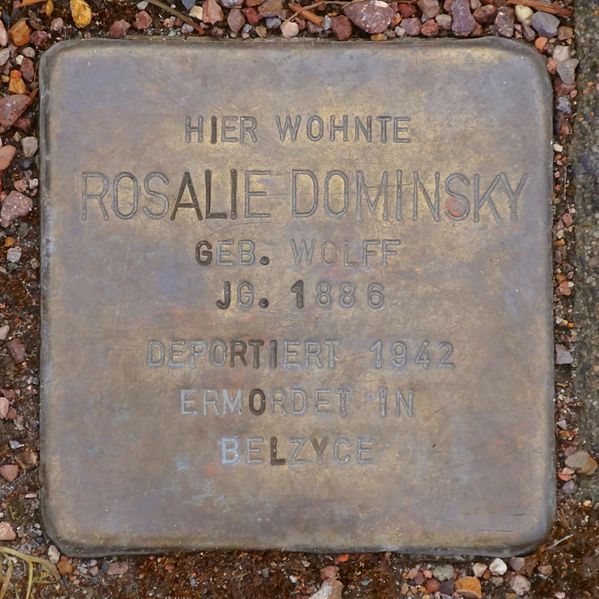 Stolperstein Liebetraustraße 19 #1