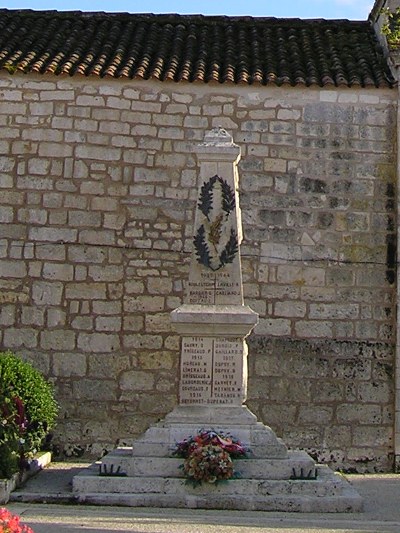 Oorlogsmonument Voeuil-et-Giget