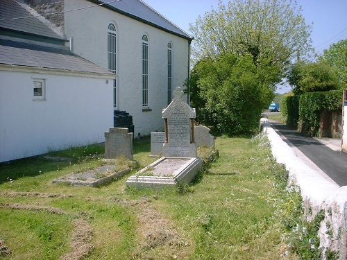 Commonwealth War Grave Nancegollan Wesleyan Burial Ground #1