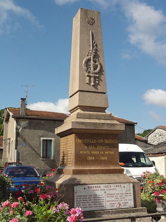 War Memorial Longeville-en-Barrois