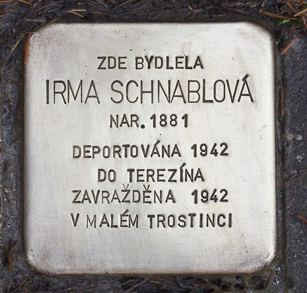 Stolperstein Ostružnická 331/16