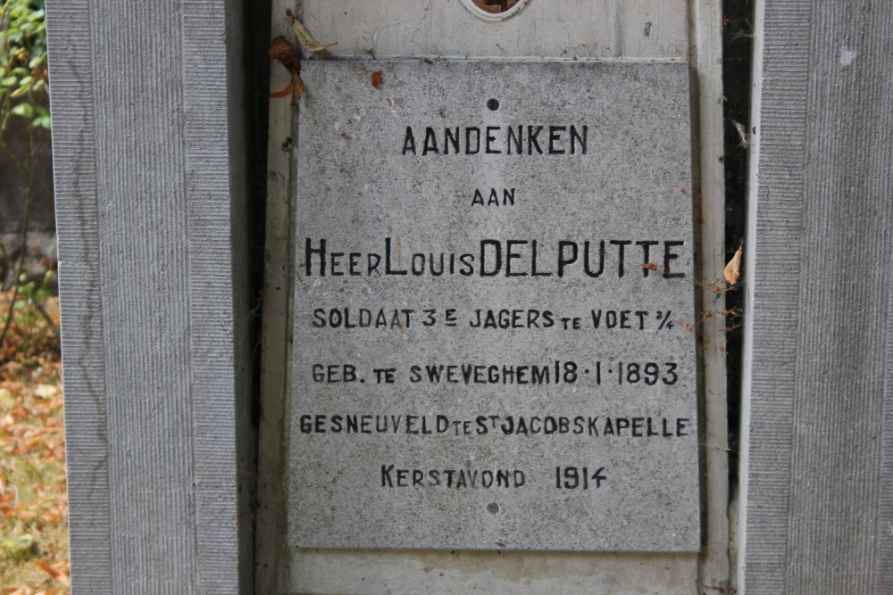 Belgian War Grave Sint-Jacobs-Kapelle #3