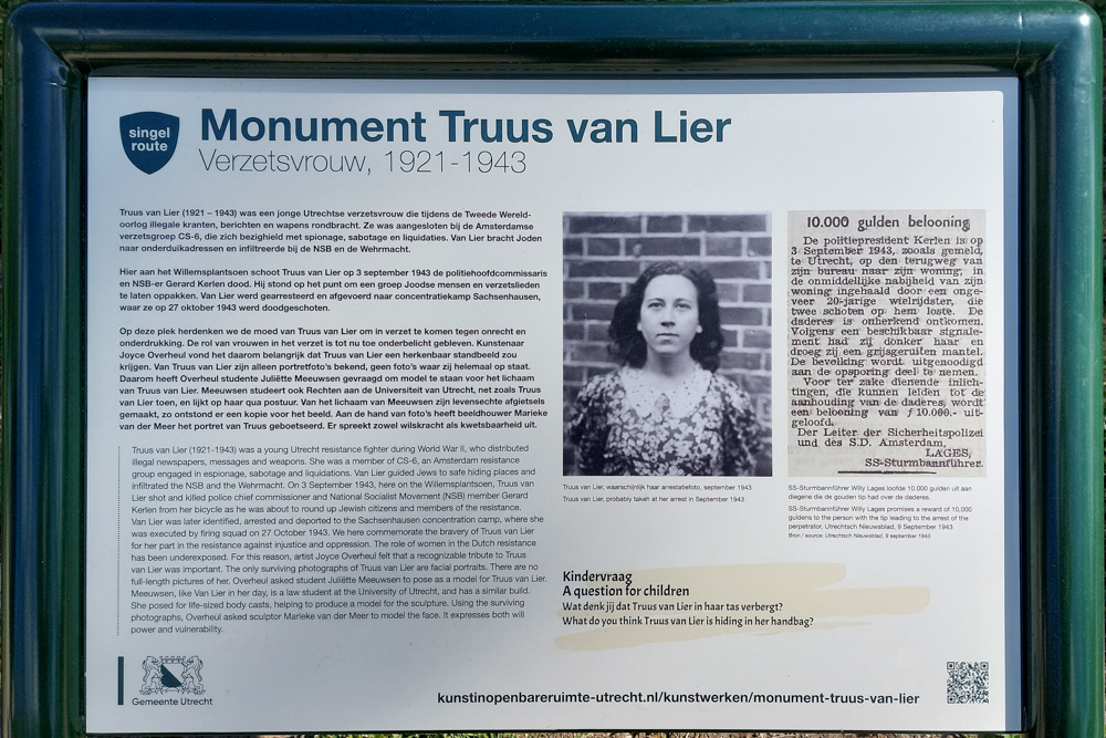 Monument Truus van Lier #2