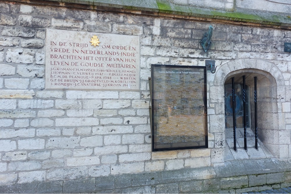 Gedenkteken Slachtoffers Nederlands Indië Oude Stadhuis Gouda #3