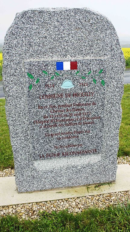 Monument Veldhospitaal Prouilly