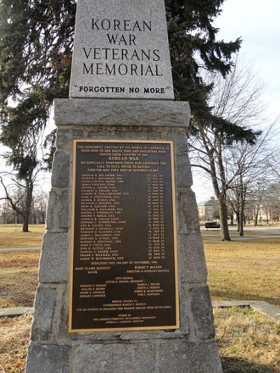 Korean War Memorial Lawrence #2