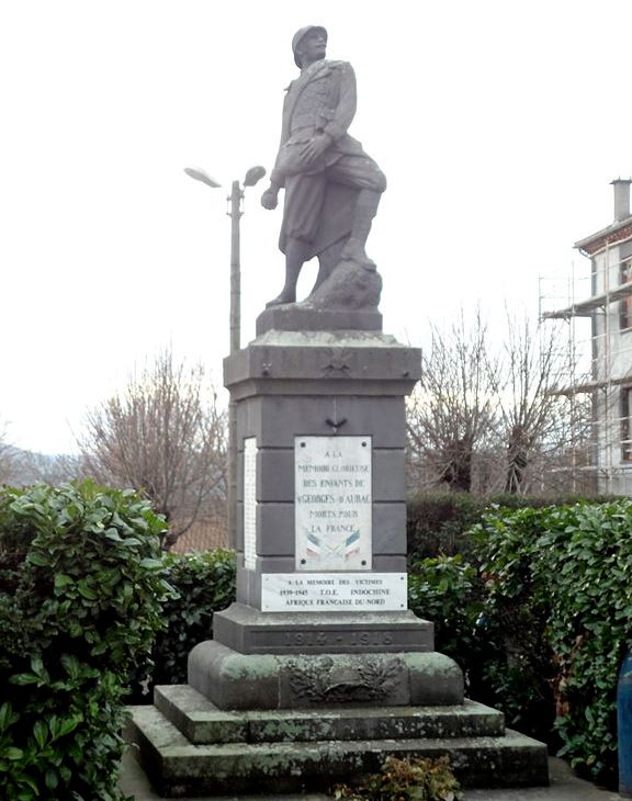 Oorlogsmonument Saint-Georges-d'Aurac