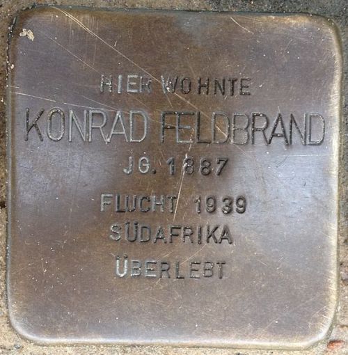 Stolpersteine Elsässer Straße 2 #4