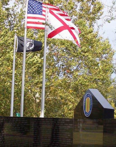 Monument Veteranen Vietnam-Oorlog Alabama #1