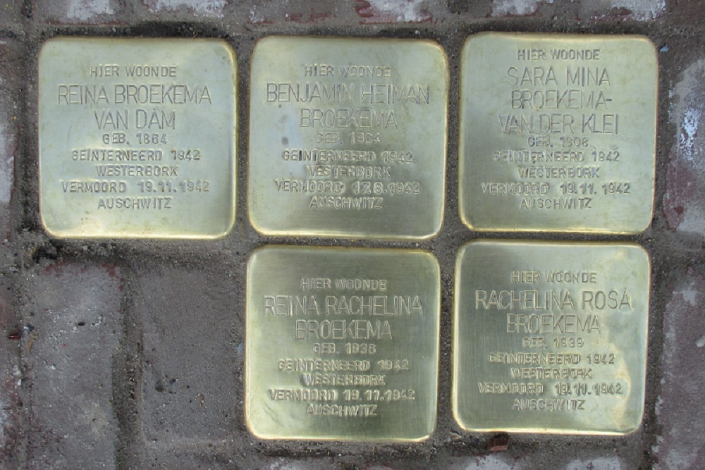 Stolperstein Oosterstraat 5-7 #1