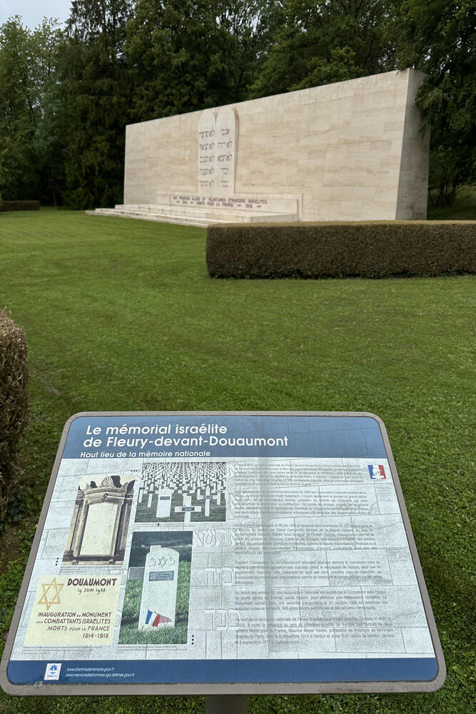 Monument Joodse Soldaten Verdun #3