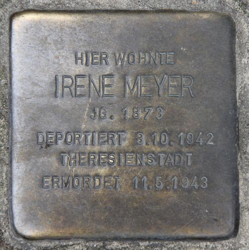 Stolperstein Marburger Strae 1