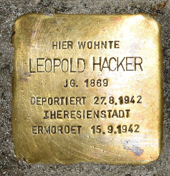Stumbling Stones Hauptstraße 5 #2