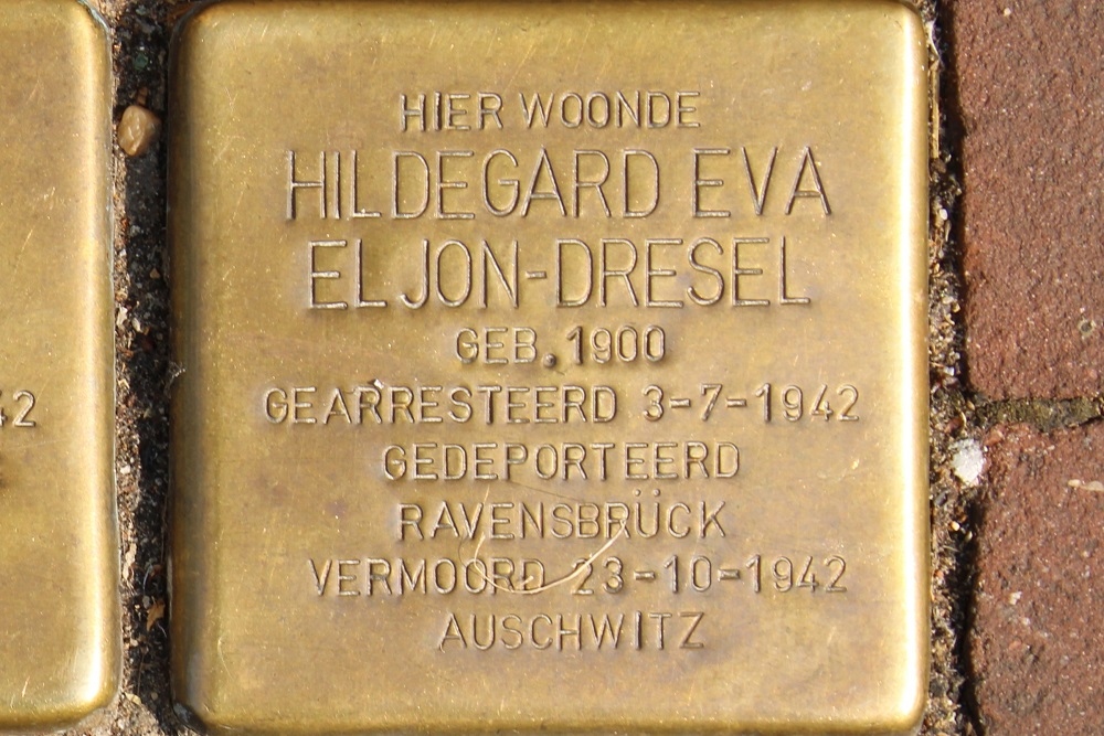 Stolpersteine Berenstraat 20 #3