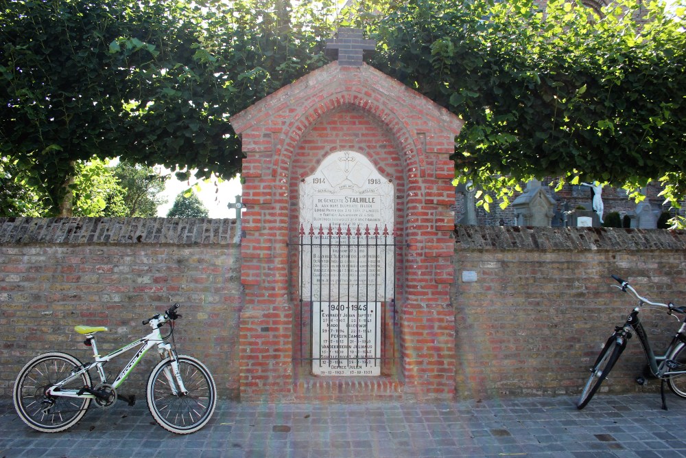 Oorlogsmonument Stalhille