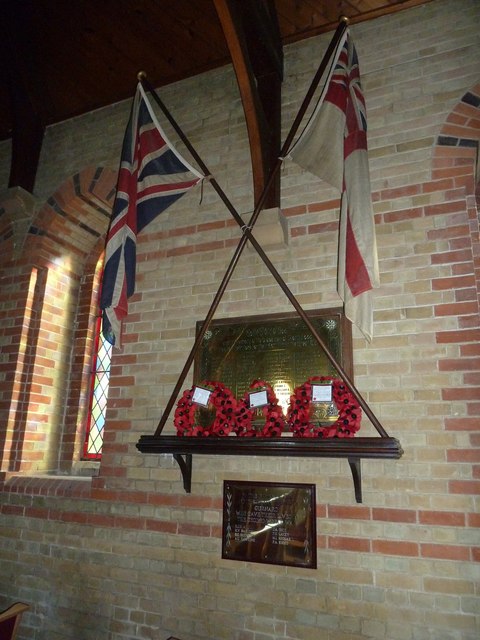 Oorlogsmonument All Saints Church Gurnard #1